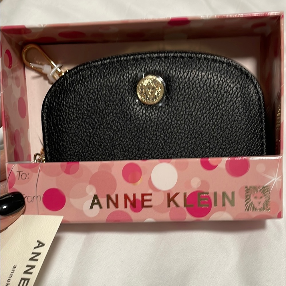 Anne Klein Black Coin Purse